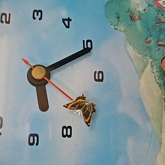 Vintage 1980s clock ⏰️ with music box and dancing bear, great conditions - Picture 3 of 11